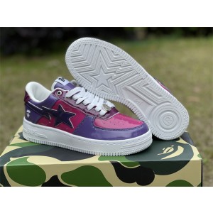 Nike Air Force Bape Purple Shoes
