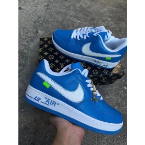 Nike Air Force Blue Shoes 2