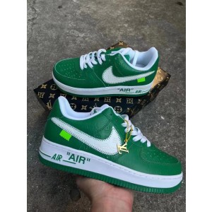 Nike Air Force Green Shoes 2