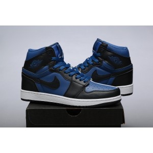 Nike Air Jordan 1 Black Blue SHoes