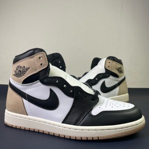 Nike Air Jordan 1 Black Brown Shoes