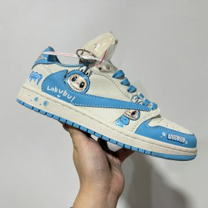 Nike Air Jordan 1 Blue Labubu Shoes