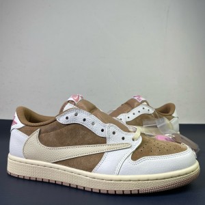 Nike Air Jordan 1 Brown Travis Scott Shoes