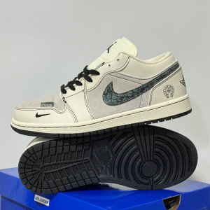 Nike Air Jordan 1 Cream Shoes 1