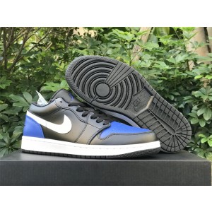 Nike Air Jordan 1 LOW Black Blue Shoes