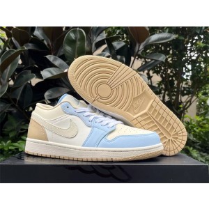 Nike Air Jordan 1 LOW SE Brown White Shoes