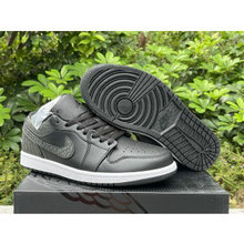 Nike Air Jordan 1 Low Black Elephant Shoes