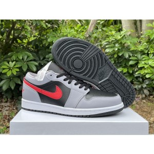 Nike Air Jordan 1 Low Black Grey Shoes