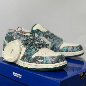 Nike Air Jordan 1 Low Blue SHoes