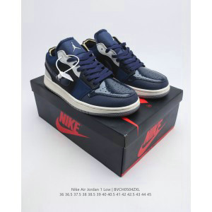 Nike Air Jordan 1 Low Blue Shoes