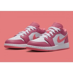 Nike Air Jordan 1 Low Desert Berry White Pink Shoes