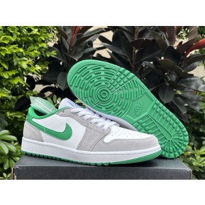 Nike Air Jordan 1 Low Golf Grey Green Shoes