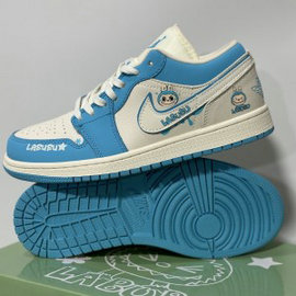 Nike Air Jordan 1 Low Labubu Blue Shoes