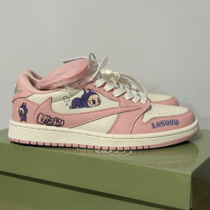 Nike Air Jordan 1 Low Labubu Pink Shoes