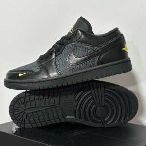 Nike Air Jordan 1 Low SE Black Shoes