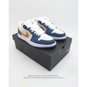 Nike Air Jordan 1 Low SE Blue Shoes