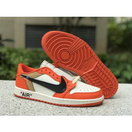 Nike Air Jordan 1 Orange Shoes