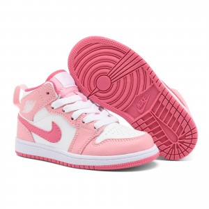 Nike Air Jordan 1 Pink Kids Shoes 2