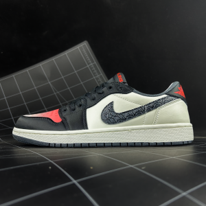 Nike Air Jordan 1 Red Black Shoes