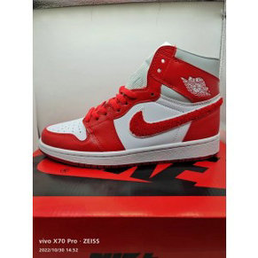 Nike Air Jordan 1 Red White Shoes