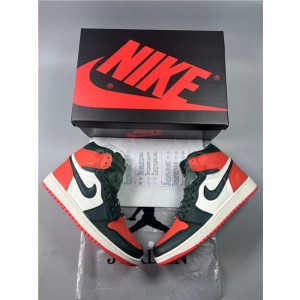 Nike Air Jordan 1 Red White Shoes 589