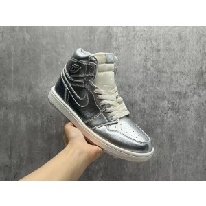 Nike Air Jordan 1 Silver Shoes