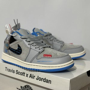 Nike Air Jordan 1 Travis Scott Low Grey Shoes