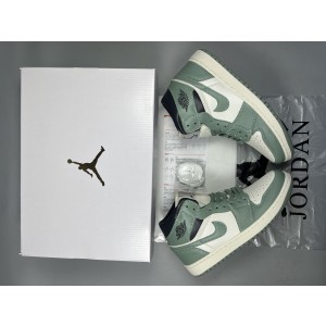 Nike Air Jordan 1 White Green Shoes