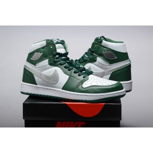 Nike Air Jordan 1 White Green Shoes