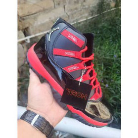 Nike Air Jordan 11 Black Red Shoes