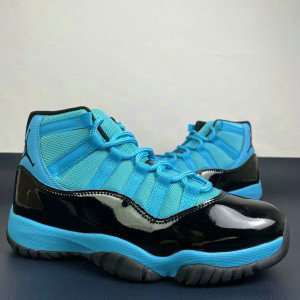Nike Air Jordan 11 Blue Black Shoes