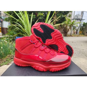 Nike Air Jordan 11 Full Red Shoes