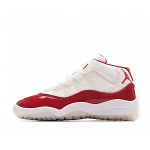 Nike Air Jordan 11 Red Cherry Kids Shoes