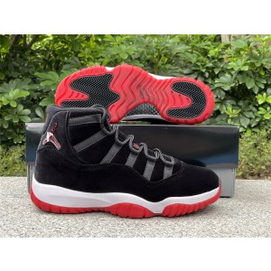 Nike Air Jordan 11 WMNS Bred Velvet Shoes