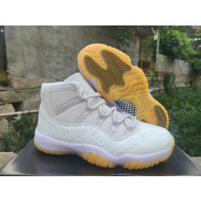 Nike Air Jordan 11 White Shoes