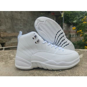 Nike Air Jordan 12 White Shoes