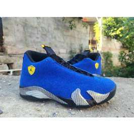 Nike Air Jordan 14 Blue shoes