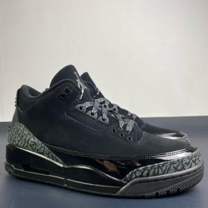 Nike Air Jordan 3 Black Cat Shoes