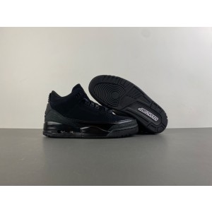 Nike Air Jordan 3 Retro GS Black Cat Black Shoes