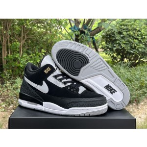 Nike Air Jordan 3 Tinker Black Cement Shoes