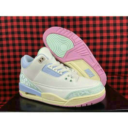 Nike Air Jordan 3 White Pink Shoes Nike Air Jordan 3 White Pink Shoes