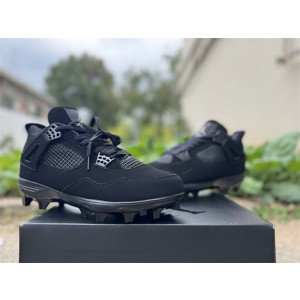 Nike Air Jordan 4 Black Cat Shoes