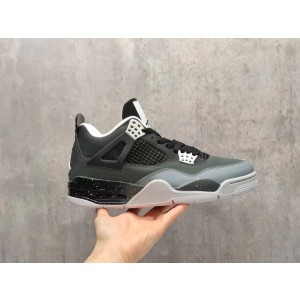 Nike Air Jordan 4 Black Grey Shoes