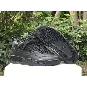 Nike Air Jordan 4 Black Shoes