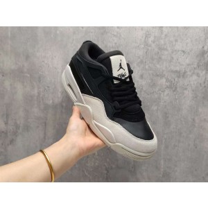 Nike Air Jordan 4 Black White Shoes