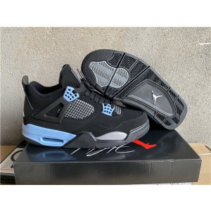 Nike Air Jordan 4 Blue Black Shoes 199