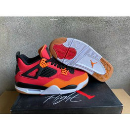 Nike Air Jordan 4 Orange Shoes