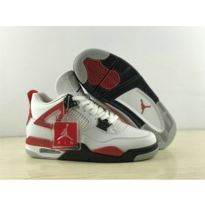 Nike Air Jordan 4 Red Cement Shoes