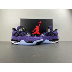 Nike Air Jordan 4 Retro Imperial Purple Shoes