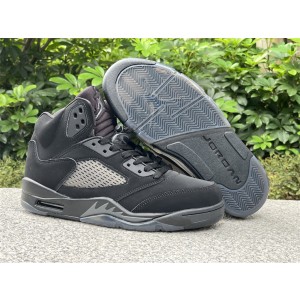 Nike Air Jordan 5 Black Cat Shoes
